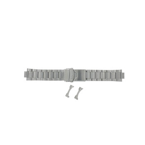 Horlogeband Seiko SRPD61K1 / 4R36-07G0 / 5 Sports / M0KWX13J0 Staal 22mm
