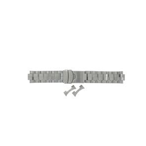 Horlogeband Seiko 8B92-0AK0-SSG001P1 Staal Staal / RVS 