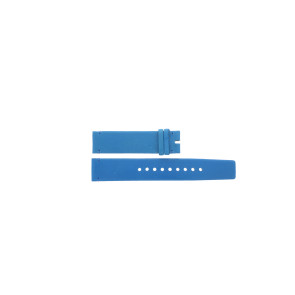 Horlogeband Marc by Marc Jacobs MBM1202 Leder Blauw 18mm