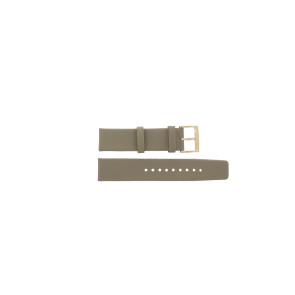 Horlogeband Marc by Marc Jacobs MBM1245 Leder Taupe 20mm