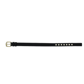 Horlogeband Marc by Marc Jacobs MBM1254 Leder Zwart 10mm