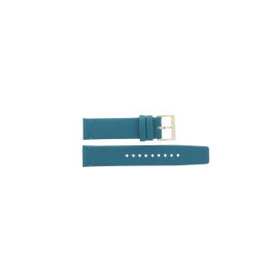 Horlogeband Marc by Marc Jacobs MBM1263 Leder Turquoise 20mm
