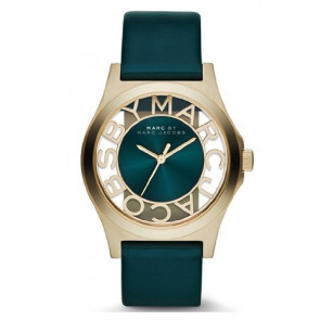 Horlogeband Marc by Marc Jacobs MBM1275 Leder Groen 20mm