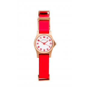 Horlogeband Marc by Marc Jacobs MBM1315 Leder Oranje 10mm