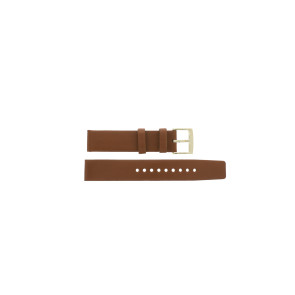 Horlogeband Marc by Marc Jacobs MBM1316 Leder Cognac 18mm