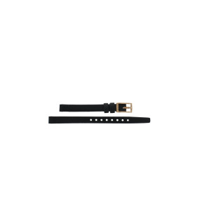 Horlogeband Marc by Marc Jacobs MBM1352 Leder Zwart 8mm