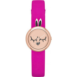 Horlogeband Marc by Marc Jacobs MBM2051 Leder Roze 12mm
