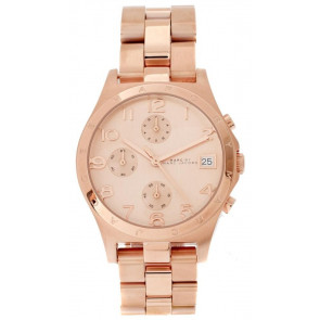 Horlogeband Marc by Marc Jacobs MBM3074  Staal Rosé