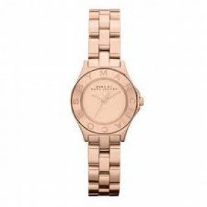 Horlogeband Marc by Marc Jacobs MBM3132 Staal Rosé 12mm