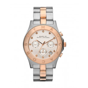 Horlogeband Marc by Marc Jacobs MBM3178 Staal Bi-Color 20mm