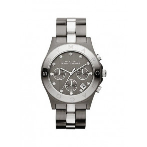 Horlogeband Marc by Marc Jacobs MBM3179 Staal Antracietgrijs 20mm