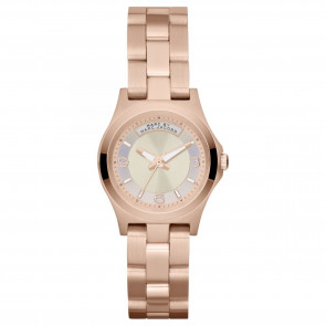 Horlogeband Marc by Marc Jacobs MBM3235 Staal Rosé 14mm