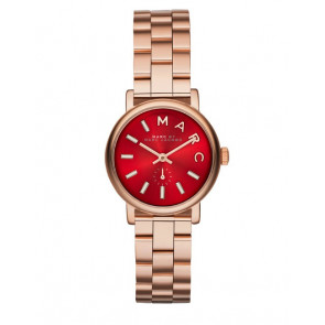 Horlogeband Marc by Marc Jacobs MBM3347 Roestvrij staal (RVS) Rosé 14mm