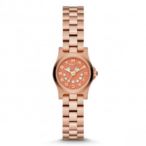 Horlogeband Marc by Marc Jacobs MBM3387 Staal Rosé 10mm