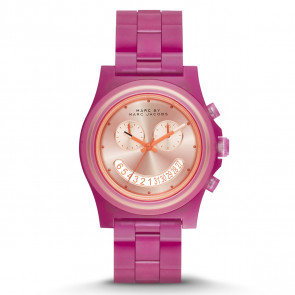 Horlogeband Marc by Marc Jacobs MBM4575 Kunststof/Plastic Roze 20mm