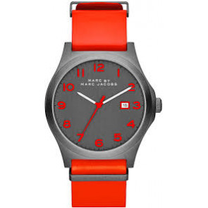 Horlogeband Marc by Marc Jacobs MBM5060 Leder Rood 22mm