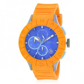 Horlogeband Marc by Marc Jacobs MBM5545 Silicoon Oranje 20mm