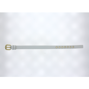 Horlogeband Marc by Marc Jacobs MBM8629 Leder Wit 10mm