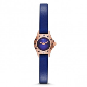 Horlogeband Marc by Marc Jacobs MBM8641 Leder Blauw 7mm