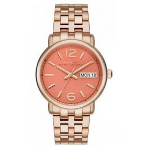 Horlogeband Marc by Marc Jacobs MBM8648 Staal Rosé 20mm