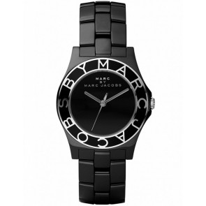 Horlogeband Marc by Marc Jacobs MBM9501 Keramiek Zwart 18mm