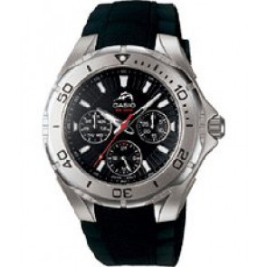 Casio horlogeband 10264132 Kunststof Zwart 15mm