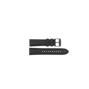 Horlogeband Fossil FS5132 / FS5132IE / ME3028 / FS5242 / ME3096 Leder Zwart 22mm