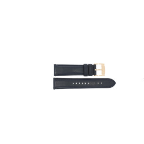 Horlogeband Fossil ME3054 Leder Blauw 22mm