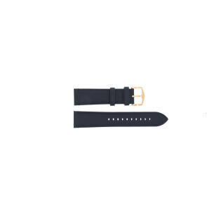 Horlogeband Fossil ME3102 / Townsman Leder Blauw 22mm