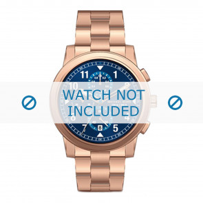 Michael Kors horlogeband MK8550 Staal Rosé 22mm
