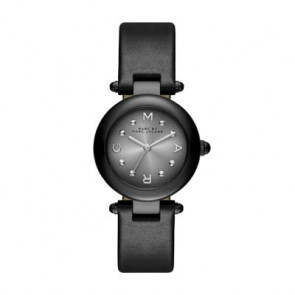 Horlogeband Marc by Marc Jacobs MJ1415 Leder Zwart