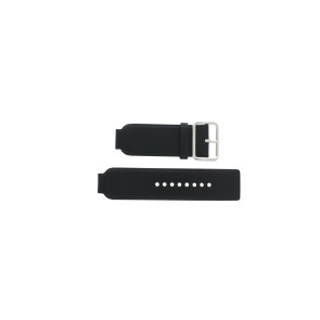Horlogeband Marc by Marc Jacobs MJ1439 Leder Zwart 16mm