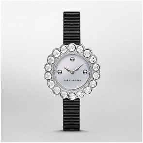 Horlogeband Marc by Marc Jacobs MJ1442 Textiel Zwart 10mm
