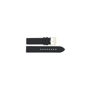 Horlogeband Marc by Marc Jacobs MJ1471 Leder Zwart 14mm