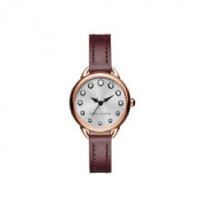 Horlogeband Marc by Marc Jacobs MJ1481 Leder Rood 10mm