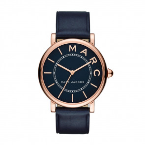 Horlogeband Marc by Marc Jacobs MJ1534 Leder Blauw 18mm