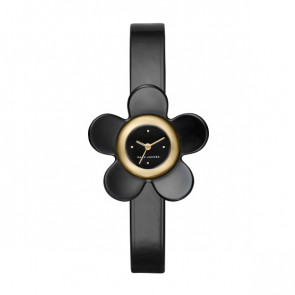 Horlogeband Marc by Marc Jacobs MJ1593 Leder Zwart 12mm