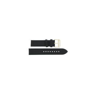Horlogeband Marc by Marc Jacobs MJ1615 Leder Zwart 18mm