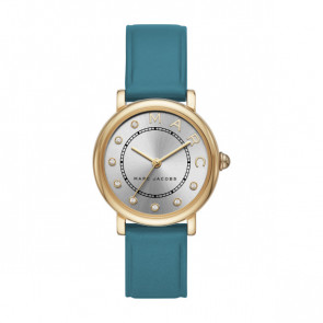 Horlogeband Marc by Marc Jacobs MJ1633 Leder Turquoise 14mm