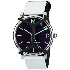 Horlogeband Marc by Marc Jacobs MJ1645 Silicoon Wit 18mm