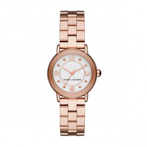 Horlogeband Marc by Marc Jacobs MJ3474 Staal Rosé 14mm