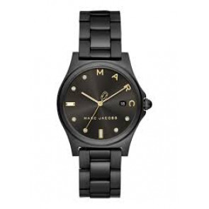 Horlogeband Marc by Marc Jacobs MJ3601 Roestvrij staal (RVS) Zwart 18mm