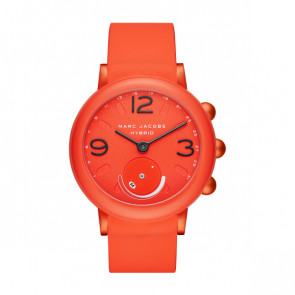 Horlogeband Marc by Marc Jacobs MJT1012 Silicoon Oranje 20mm