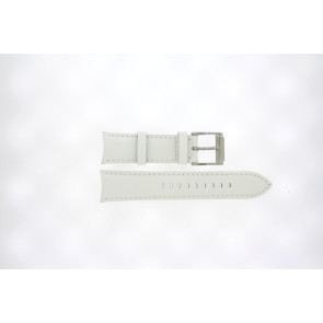 Horlogeband Michael Kors MK2282 Leder Wit 22mm
