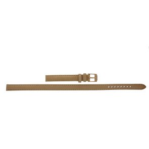 Horlogeband Michael Kors MK2347 Onderliggend Leder Beige 12mm