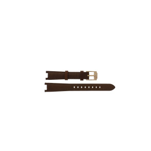 Horlogeband Michael Kors MK2353 Leder Bruin 15mm