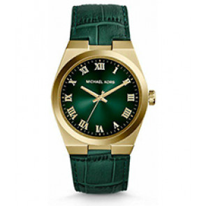 Horlogeband Michael Kors MK2356 Leder Groen 24mm
