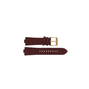 Horlogeband Michael Kors MK2357 Croco leder Rood 9mm