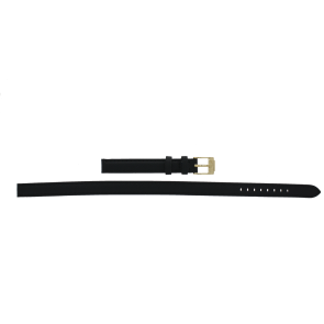 Horlogeband Michael Kors MK2468 Leder Zwart 12mm