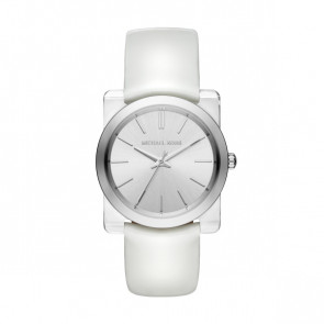 Horlogeband Michael Kors MK2482 Leder Wit 22mm